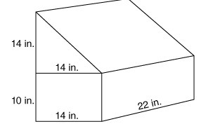 The figure shown is a composite figure. What is its volume? cubic inches 5,236 2,156 7,392 3,080-example-1