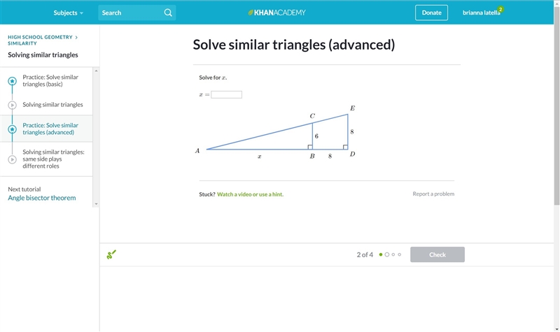 PLZ HELP ASAP SOLVE SIMMILAR TRAINGLES-example-1