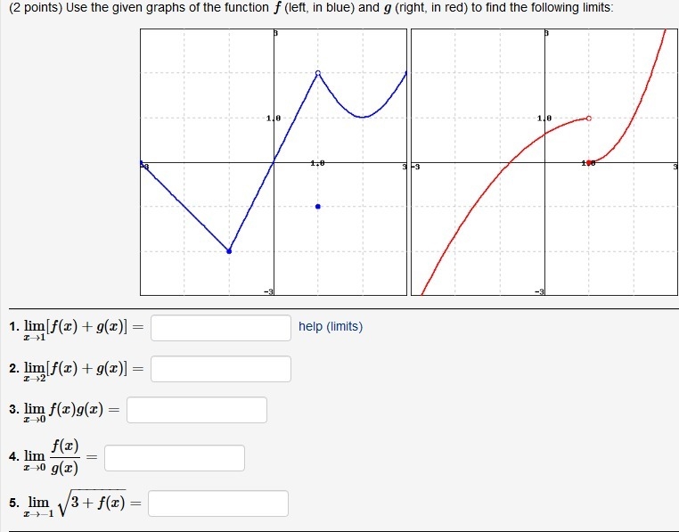 Need help solving these 4 continuous functions/limits problems. Even help with just-example-4