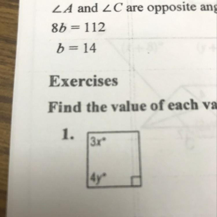 Find the value of each variable-example-1