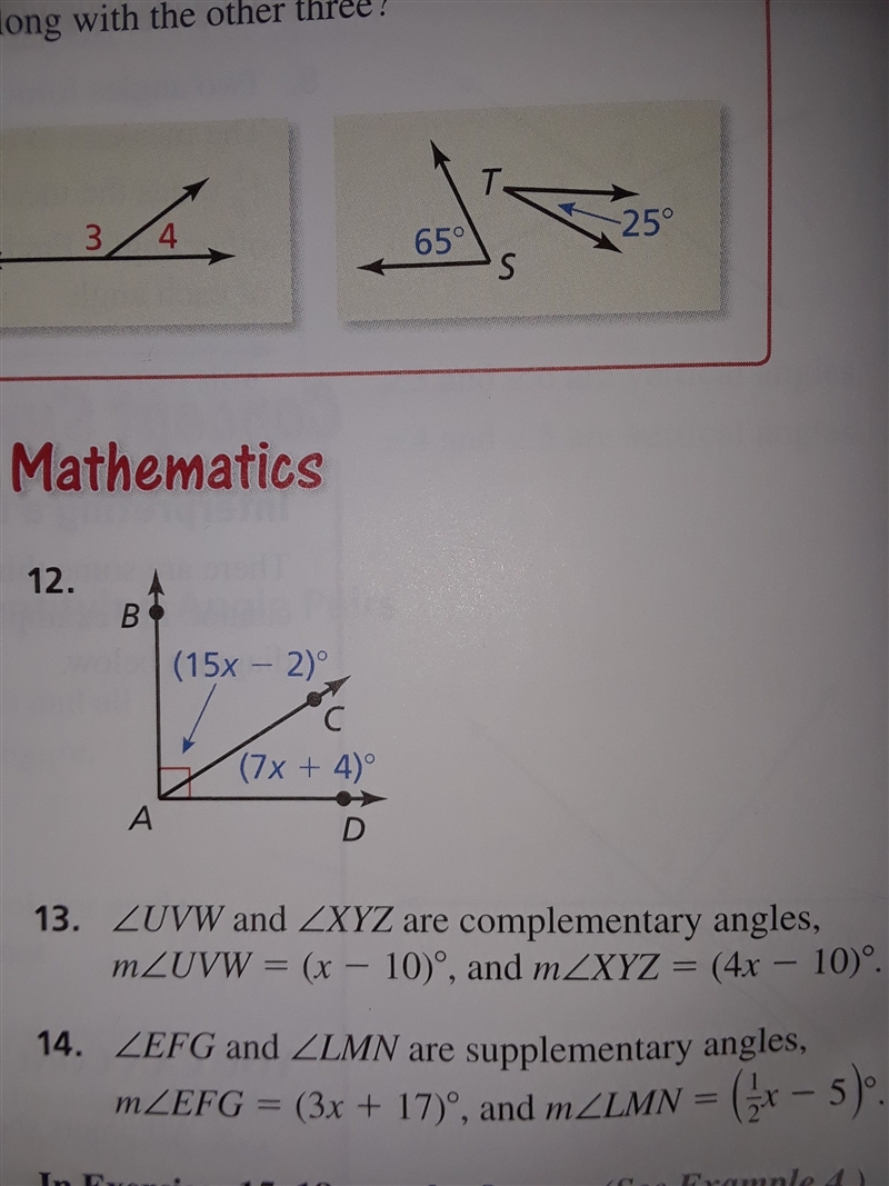 Help please find the measurement of each angle 12, 13, 14-example-1