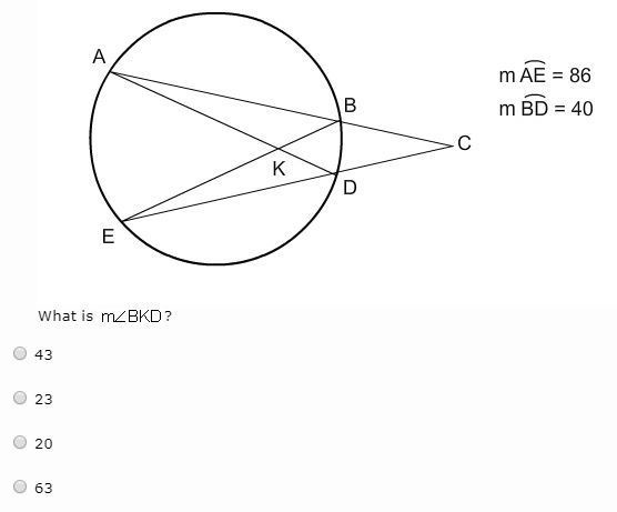 What is m∠BKD 43 23 20 63-example-1