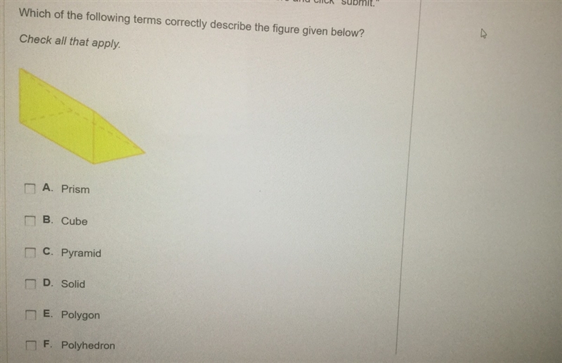 Which of the following terms correctly describe the figure given below?-example-1