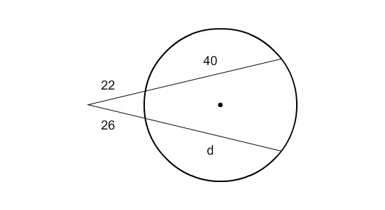 What is the value of d to the nearest tenth? 26.5 29.3 33.8 14.3-example-1