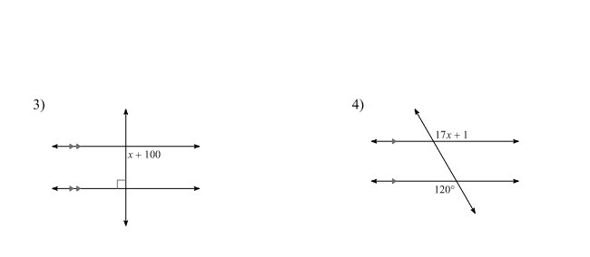 Please help, answer and show me the work. Thanks also solve for x-example-1