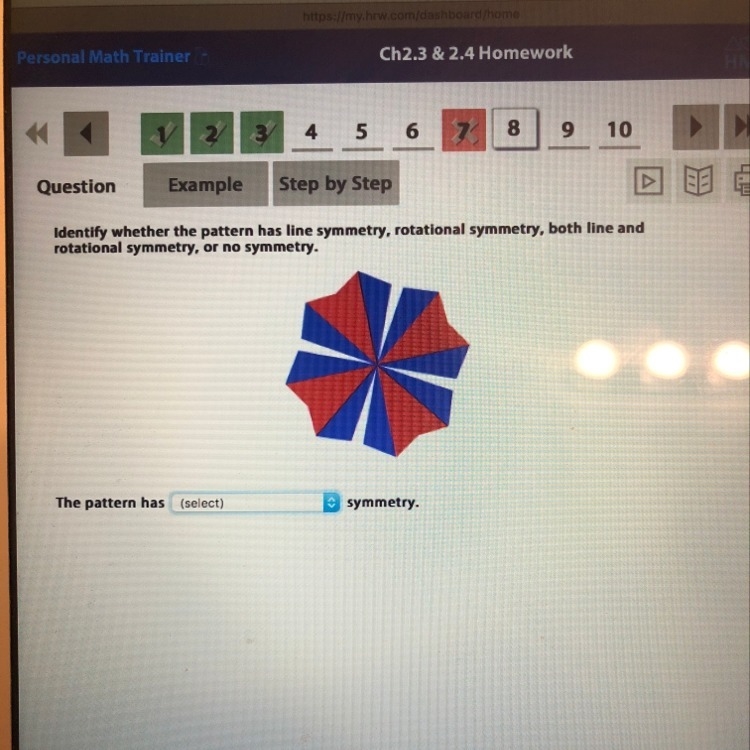 What type of symmetry?-example-1