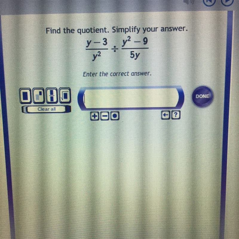 Find the quotient. #Algebra2 -need help ASAP-example-1