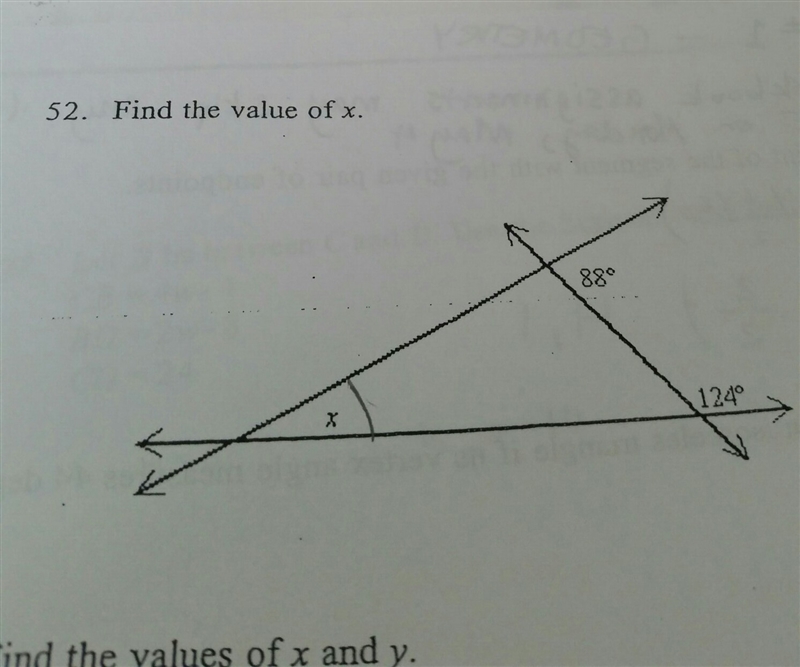 Find the value of x, not sure how to do this-example-1