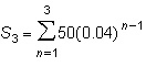 Sam takes a job with a starting salary of $50,000 for the first year. He earns a 4% increase-example-3