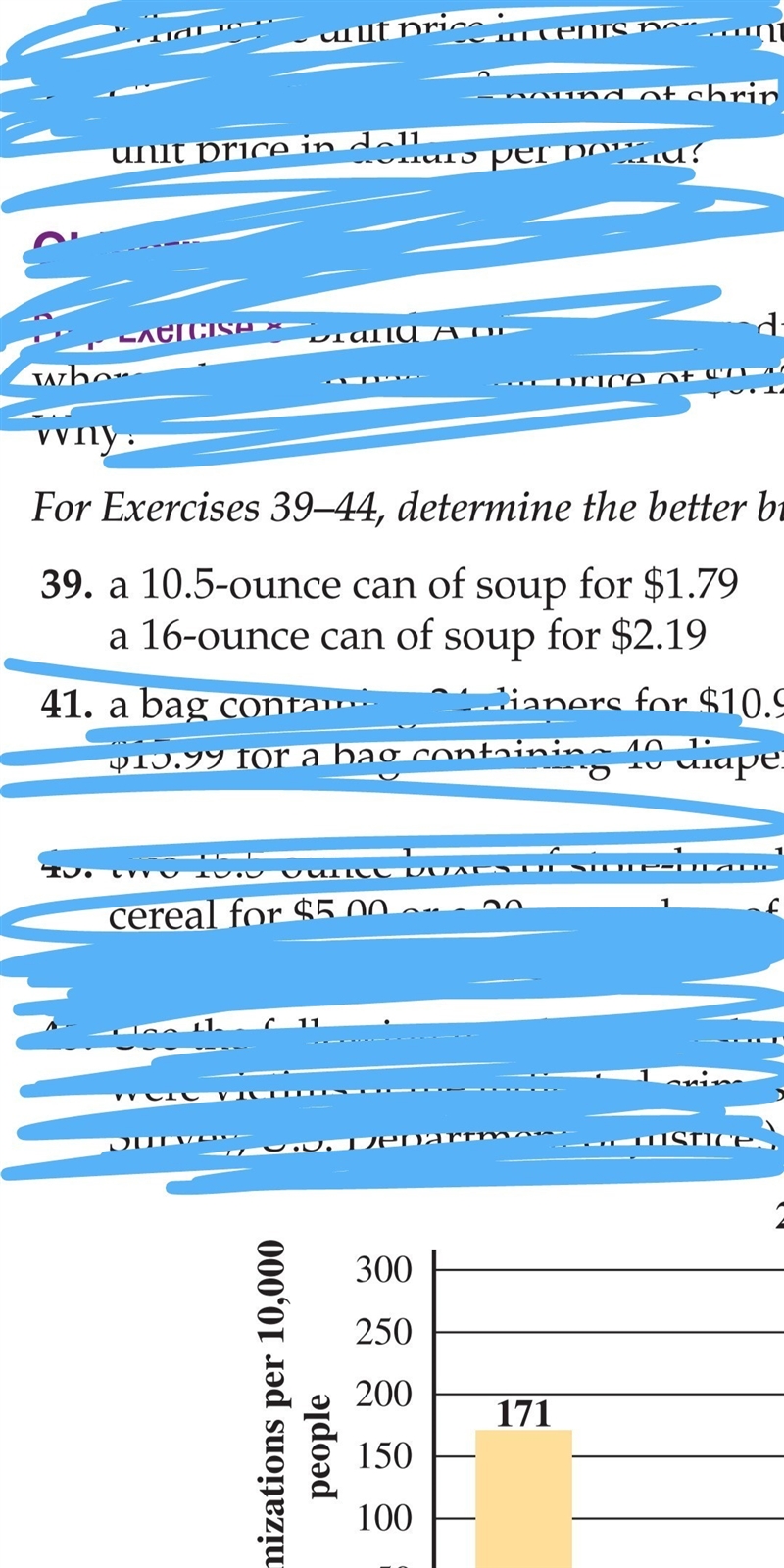 (10.5)/(1.79) (16)/(2.19) How would I find out the unit rate for these two equations-example-1