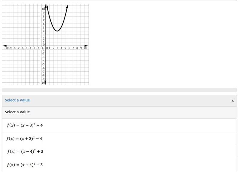 Select the quadratic function that corresponds to each graph below-example-3