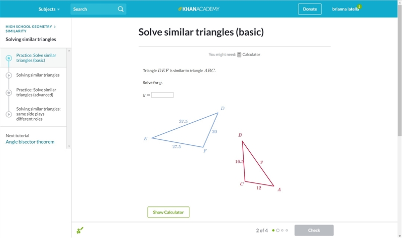 PLZ HELP ASAP SOLVE SIMILIAR TRIANGLES-example-1