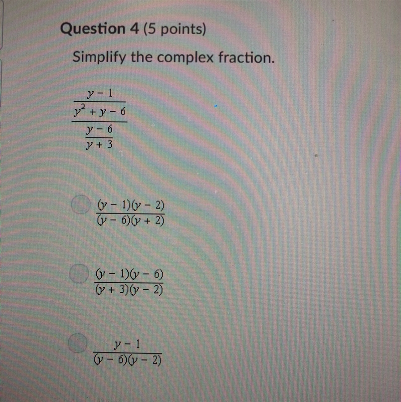 Need help ASAP. Simplify the complex fraction.-example-1