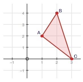 What set of reflections would carry triangle ABC onto itself? a. y-axis, x-axis, y-example-1