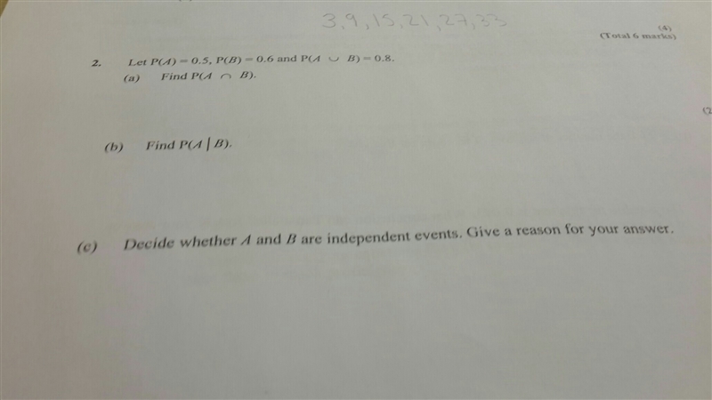 Please helpppp it has to do with P(A U B)-example-1