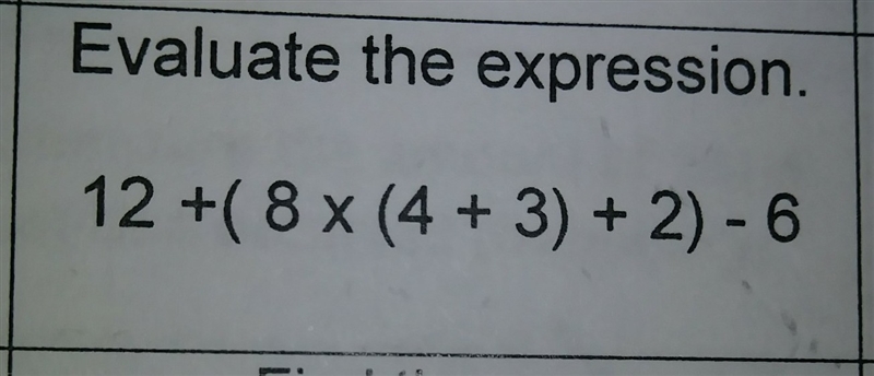 Evaluate the Expression. (I need help on this question, this question has 10 points-example-1