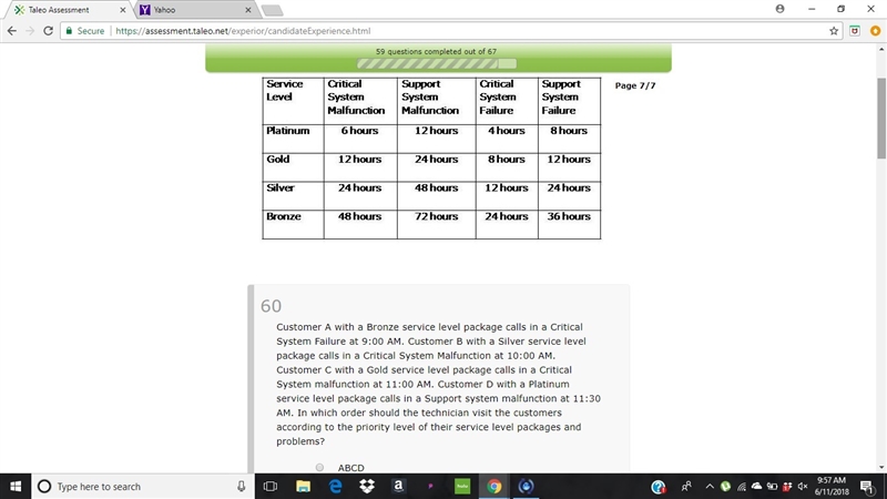 HELP FAST. 40 points A. ABCD B. BCDA C. CDAB D. DABC-example-1