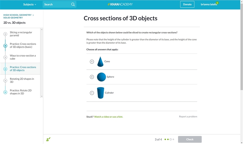 PLZ HELP ASAP CROSS SECTIONS OF A 3D FIGURE-example-1