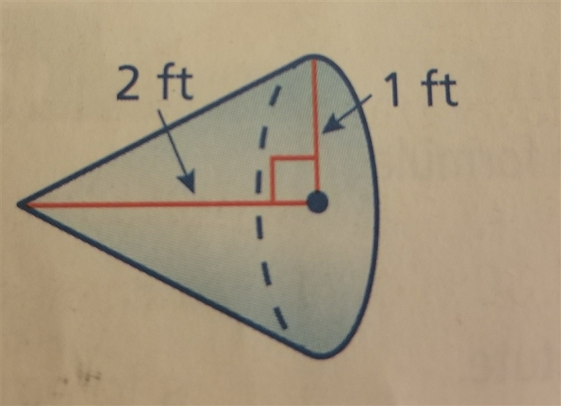 What is the volume of the cone show your work-example-1