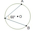 Which circle shows that measures 60°? im thinking its a or c but im not exactly sure-example-1