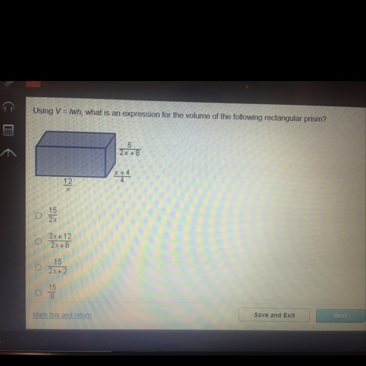 Volume of a rectangular prism.. PLEASE HELP-example-1