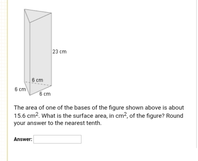 What is the surface area, in cm^2 of the figure? please help with my homework:)-example-1