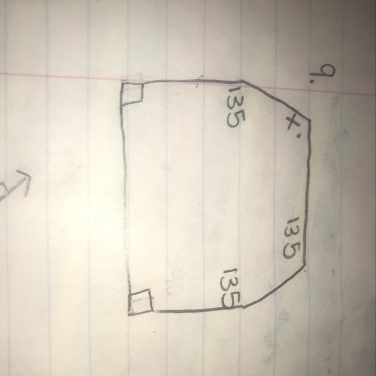 Find the measure of the interior angles of the polygon-example-1