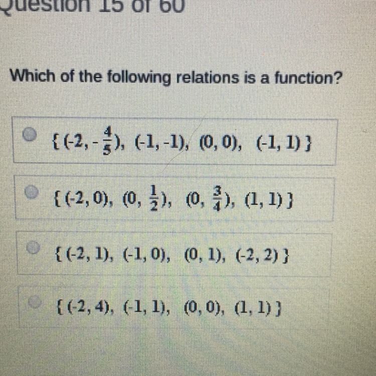 Which ones a function?-example-1