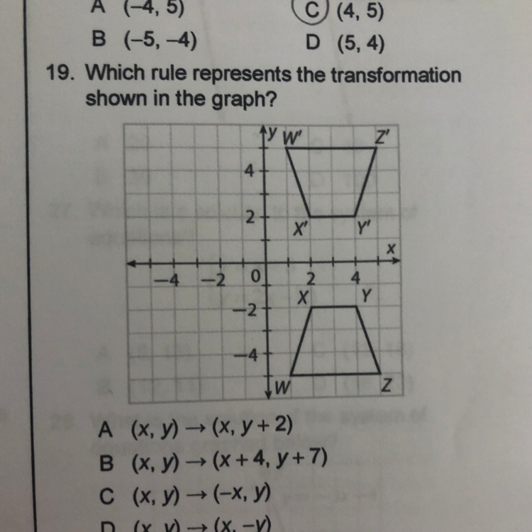 Which rule represents the transformation shown in the graph?-example-1