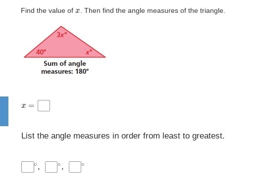 Can I get some help? I thought the answer to x was 35 but im not sure (image)-example-1