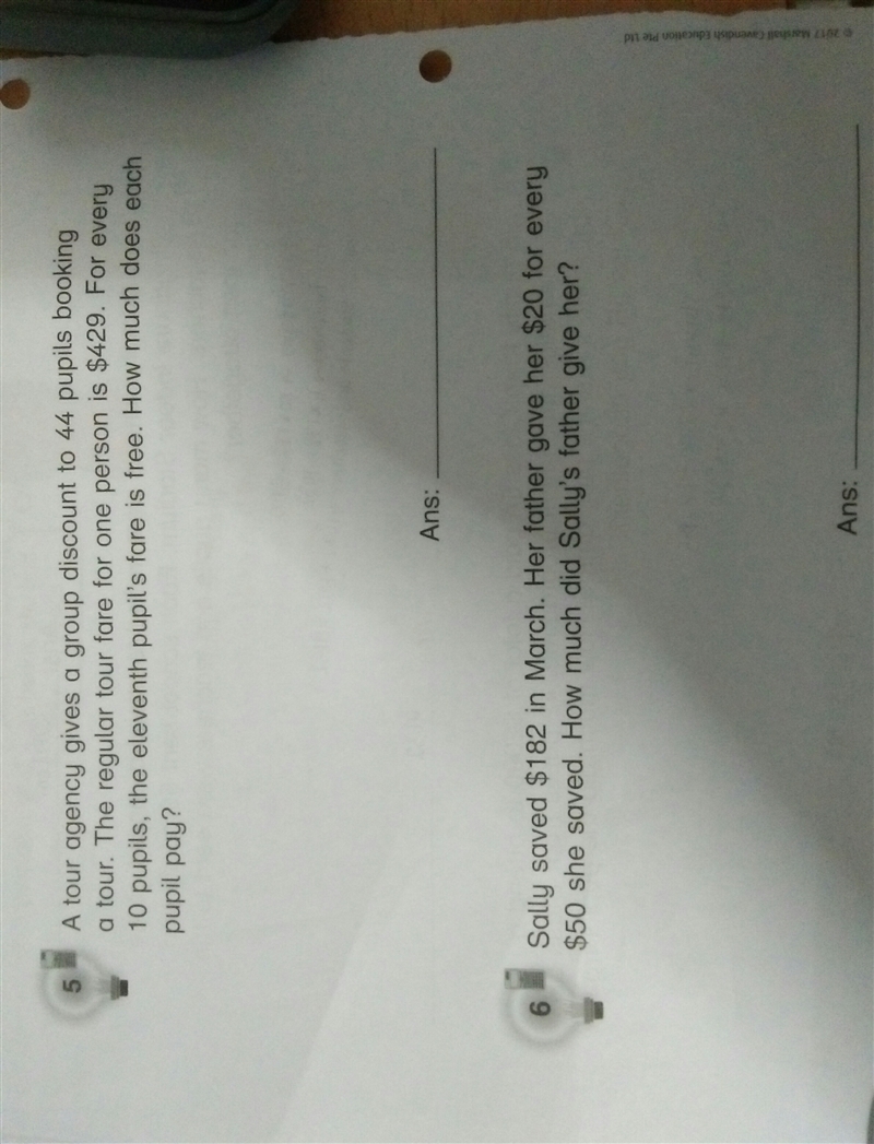 I don't know how to solve both questions 5 and 6. can anyone help me?-example-1