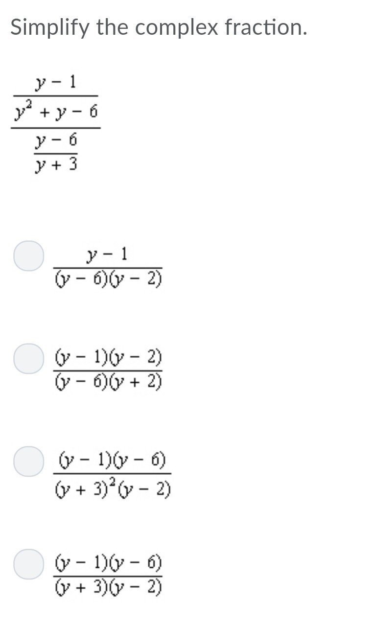 Simplify the complex fraction if you can show me want to do that would be great-example-1