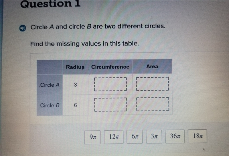 Some help with the circle problem would be much aprecated.-example-1