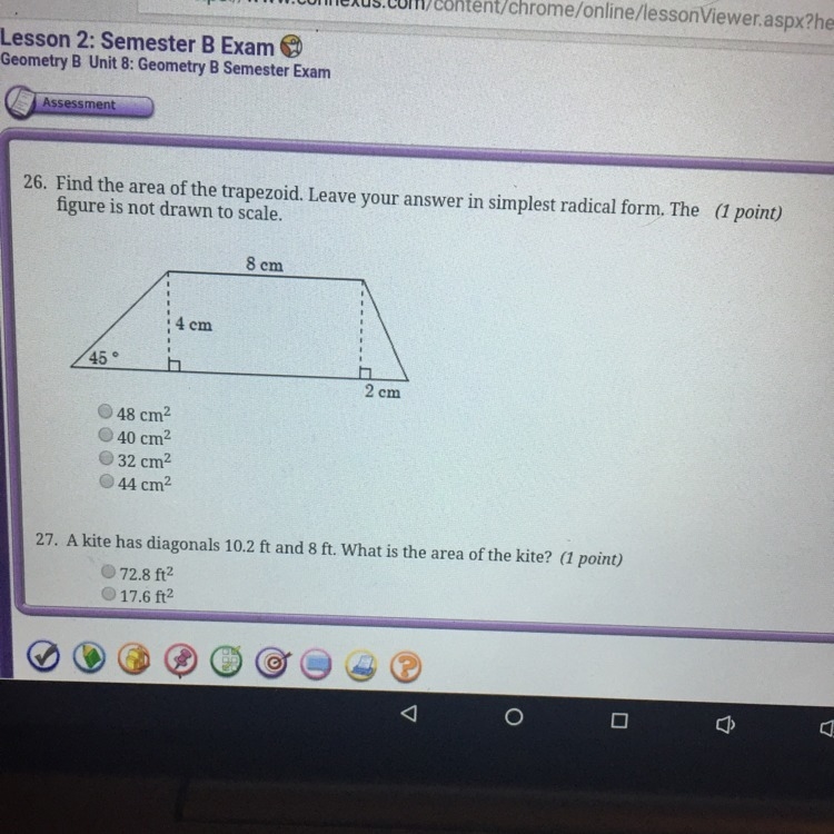 Can some one please help on 26 and 27 please thank you-example-1