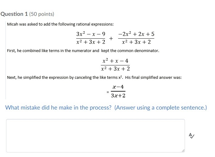 What mistake did he make in the process? (Answer using a complete sentence.)-example-1