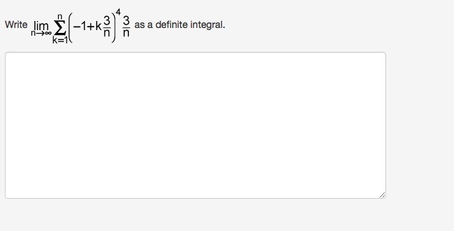 Summation to integral? calculus-example-1