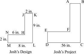 PLZ HELP ASAP GEOMETRY Josh is building an enclosure with recycled cardboard for his-example-1