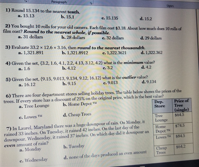 Solve. I need help, # 1 - 7.-example-1