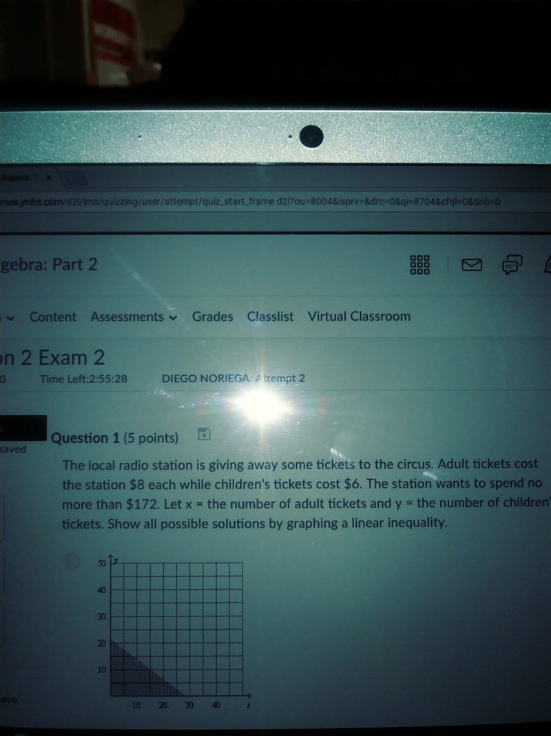 Q # 1 solve the problem-example-1