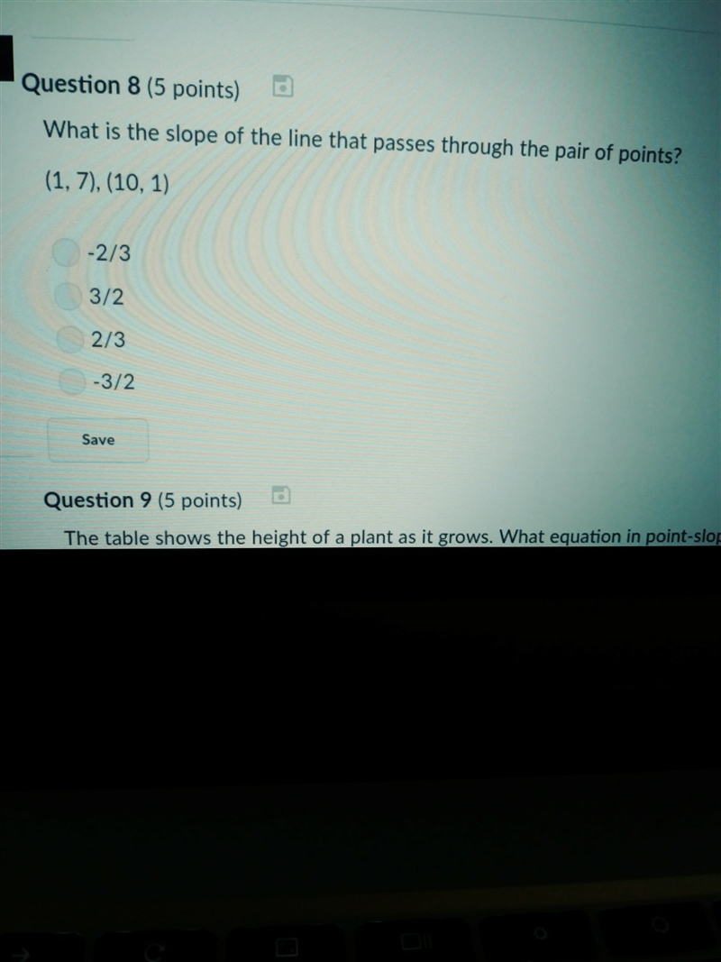 Q # 8 please I need your help-example-1