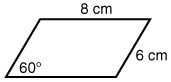 What is the area of the parallelogram?-example-1