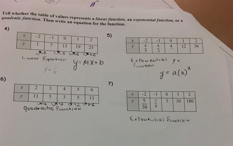 Need help to write equations for 5, 6 & 7-example-1