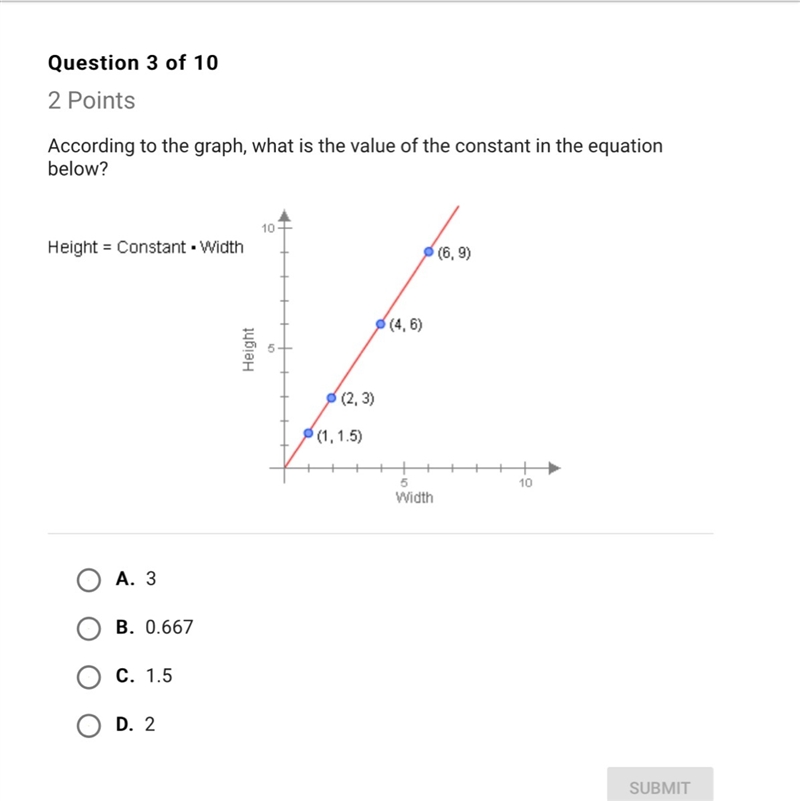 Hi can someone please help !!? According to the graph what is the value of the constant-example-1