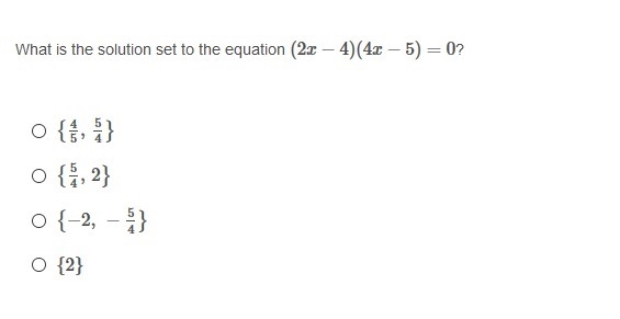 PLEASE HELP ASAP!!! CORRECT ANSWER ONLY PLEASE!!! What is the solution set to the-example-1