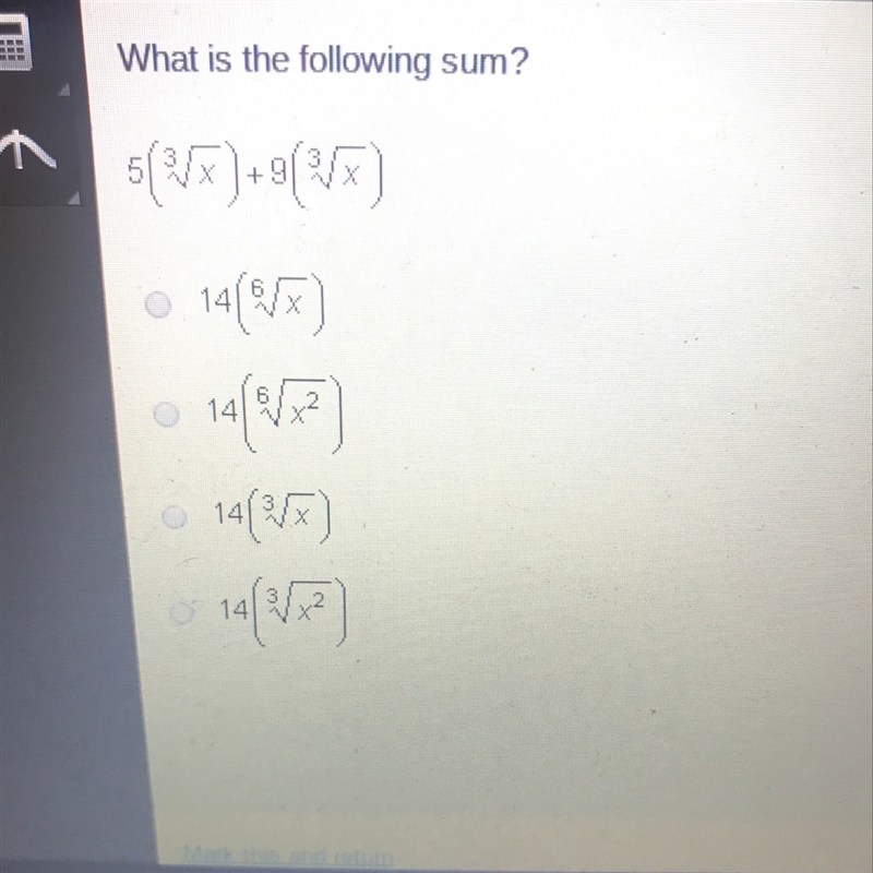 What is the following sum-example-1