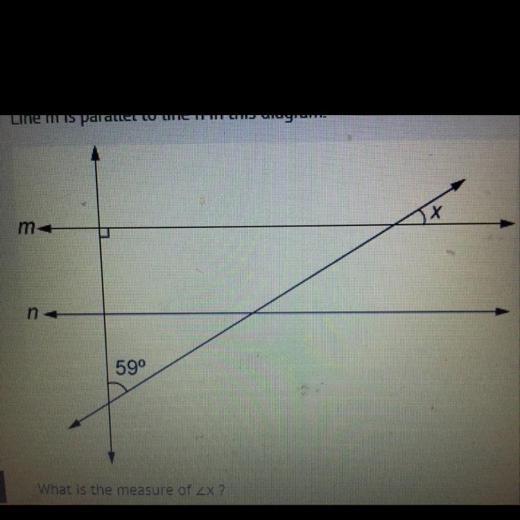 Line m is parallel to line n in this diagram What is the measure of 211 31 59 121-example-1