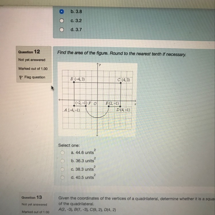 Please find the area of the figure!!-example-1