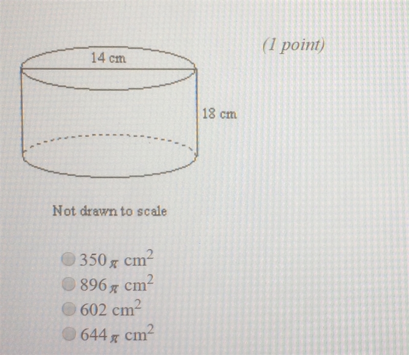 Find the surface area of the cylinder in terms of x. I have 2 questions. Please help-example-1