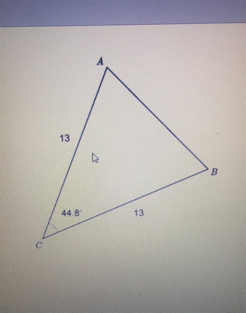 What is the area of △ABC ? Enter your answer, as a decimal, in the box. Round only-example-1