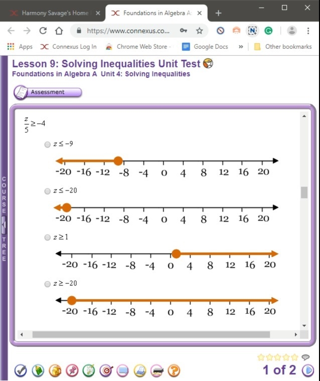 Please help! Choose the correct solution and graph for the inequality. 7-9-example-2